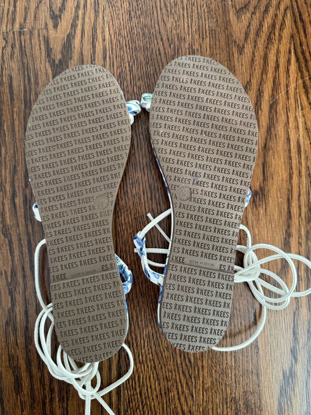 Tkees x Alice + Olivia Jo Wrap Sandal, size 6 - NEW without box - Picture 14 of 15